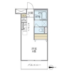 メゾンベール南麻布の物件間取画像